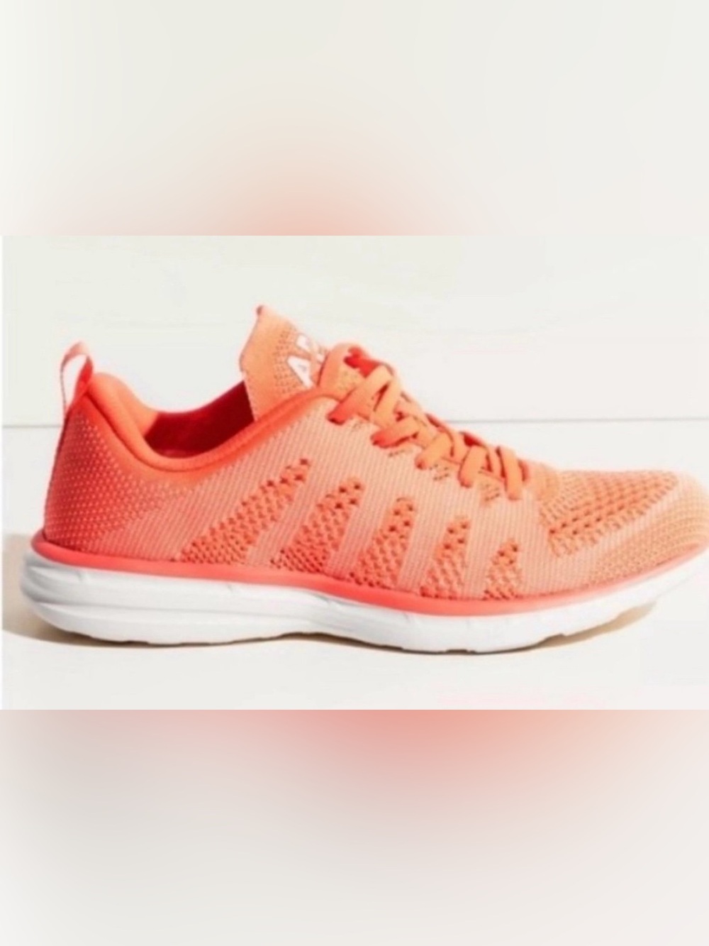 EUC APL Athletic Knit Training Sneaker - Orange